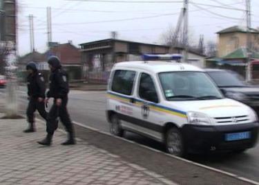 В Новой Каховке бойцы УГСО спугнули грабителей местного отделения банка