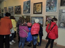 В ХГУ открылась художественная выставка