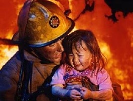 При пожаре в Чаплынском районе обгорел младенец