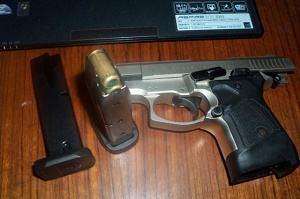 В Геническом районе милиция нашла у местного жителя незарегистрированное оружие