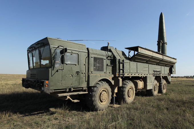 Россия перебросила к границам Херсонщины ракетные комплексы "Искандер"