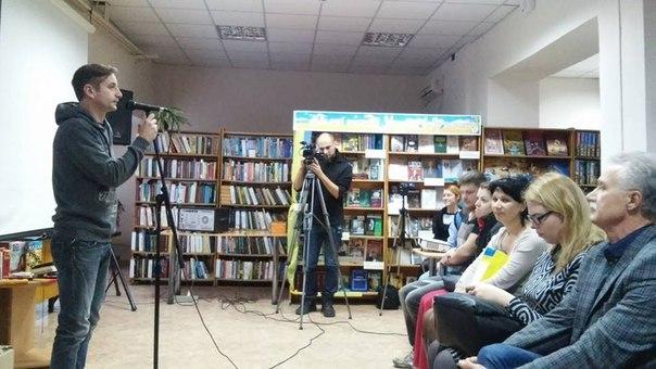 Украинский писатель Сергей Жадан после встречи с херсонцами поедет к военным