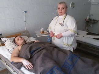 Раненного в АТО херсонца после скандала одесском госпитале перевели в киевский
