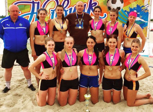 Херсонская «Днепрянка» стала шестикратным Чемпионом Украины по пляжному гандболу