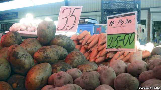 Власти Симферополя уверены – «продуктовая блокада» Крыма не повлияет на рост цен