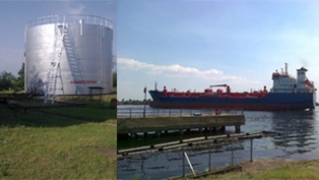 Херсонская нефтеперевалка в октябре нарастила объемы поставок до 55 тыс. тонн