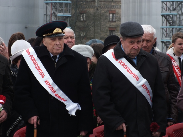В Херсоне отметили 72-ю годовщину освобождения города от захватчиков