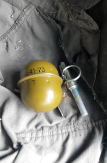 В Чаплынском районе у местного жителя изъяли боевую гранату РГД-5