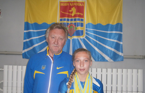 С чемпионата Украины новокаховские легкоатлеты привезли два "серебра"
