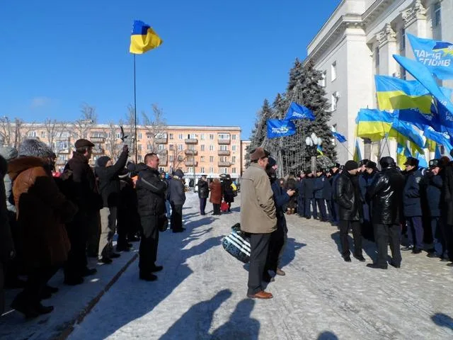 В Херсоне во второй раз схлестнулись евромайдановцы и сторонники «регионалов»
