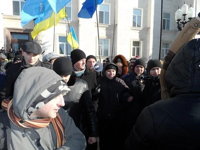 В Херсоне во второй раз схлестнулись евромайдановцы и сторонники «регионалов»