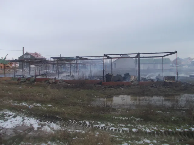 В Железном Порту сгорел пансионат
