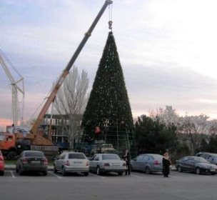 Открытие елки в Херсоне перенесли на 23-е декабря
