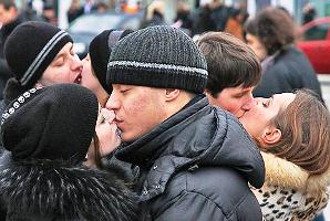 21 декабря в Цюрупинске будут массово целоваться на морозе
