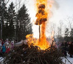 В Малой Кардашинке 17 марта отметят окончание Масленицы огненным шоу