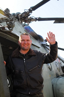 Херсонские вертолетчики-миротворцы отрабатывали на Николаевщине свое боевое мастерство
