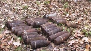 В Великолепетихском районе на старой птицеферме нашли 20 снарядов