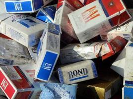 Налоговики нашли в Херсоне склад с «левыми» сигаретами