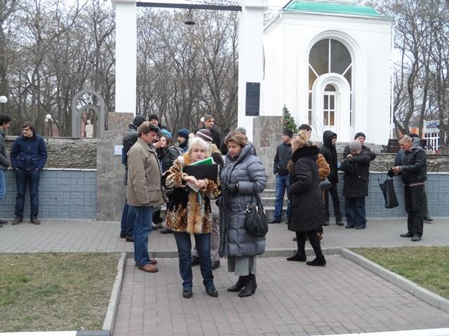 Активисты херсонского Евромайдана заявили, что «милиция с народом»