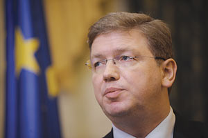 В Киев едет еврокомиссар