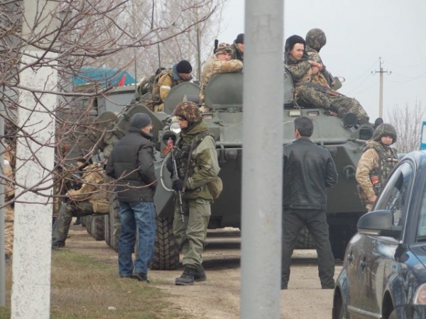 В Чаплынском районе появились украинские военные