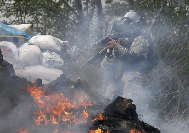 В ходе военной операции в Славянске убиты пять сепаратистов