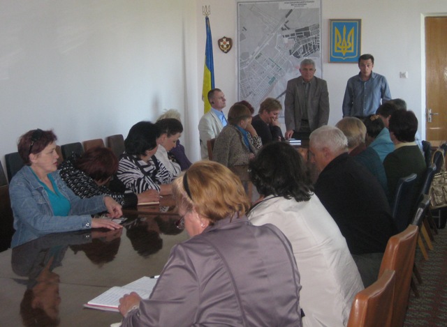 В Днепровском районе Херсона квартальные совещались с Самообороной