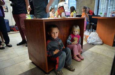 Беженцев из Крыма и Донбасса в Херсоне бесплатно кормят