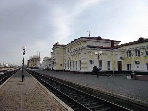 Вчера в Херсоне "минировали" железнодорожный вокзал