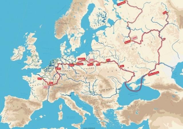 Готовится восстановление речного пути из Гданьска в Херсон через Беларусь