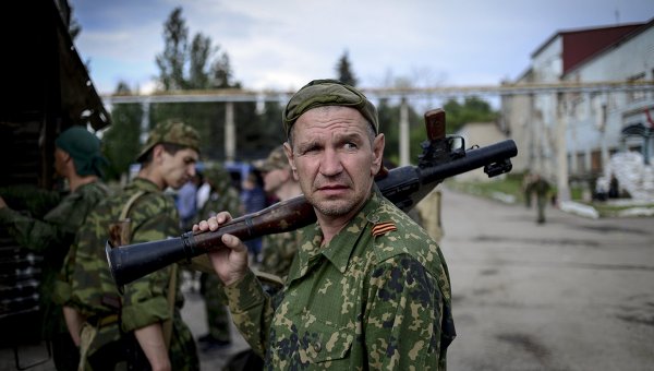 Террорист с Донбасса рассказал российским СМИ об "ополченцах из Херсона"