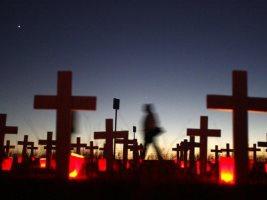 В Чаплынском районе местный вандал надругался над могилами