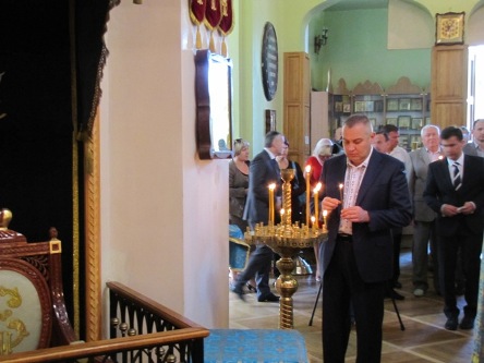 Губернатор Путилов помолился во благо города Херсона