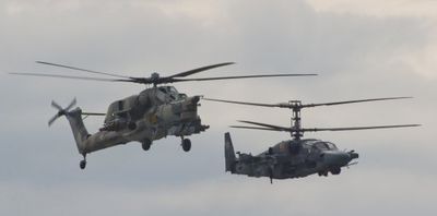 Вдоль границы с Крымом кружили вертолеты оккупантов