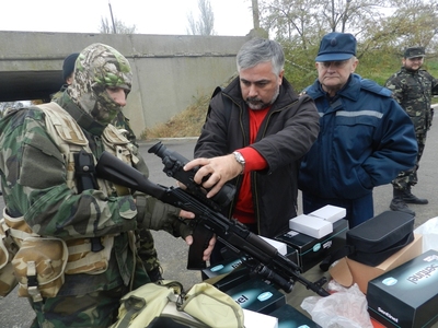 Военные на Херсонщине получат специальные прицелы