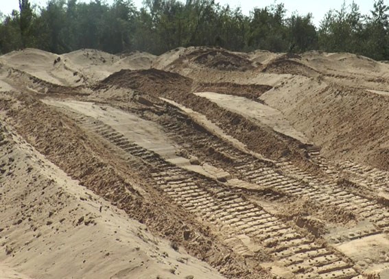 На Херсонщине ущерб от незаконной добычи песка оценили в свыше 10 миллионов гривен