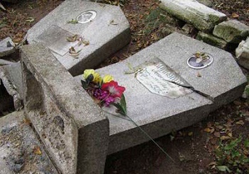 В Геничеаке милиция задержала вандалов, крушивших могилы на кладбищах