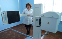 В Цюрупинский районной больнице установлено новый цифровой флюорографический аппарат