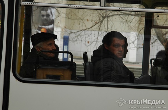 Крым наладил автобусное сообщение с Украиной?