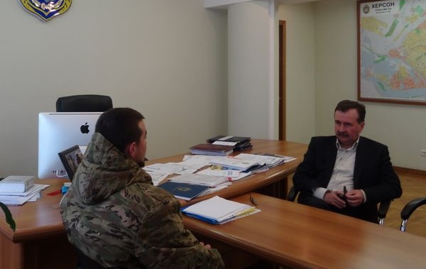 Миколаенко помог бойцу "Айдар" оформить документы для статуса участника боевых действий