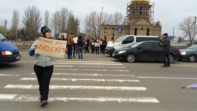 Сегодня возле Цюрупинска в защиту леса перекрывали трассу