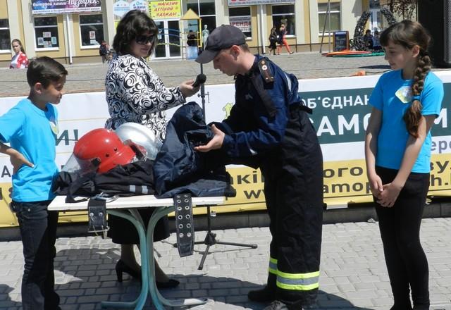 Херсонские школьники учили "Азбуку безопасности"