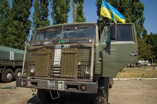 Мобилизованную технику с АТО на Херсонщину возвращать и не думают