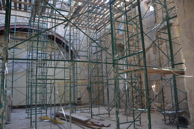 В Херсоне продолжается реставрация Свято-Успенского собора
