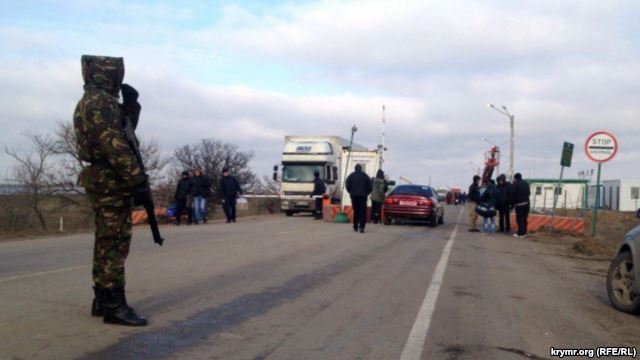 Госпогранслужба Украины рекомендует не въезжать в Крым через «Чонгар» из-за аварии у оккупантов