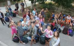 Дети героев АТО из Прикарпатья приехали отдыхать в Херсон