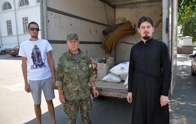 Свято-Духовский кафедральный собор оказал помощь батальону «Херсон»