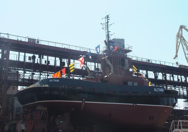ХСЗ спустил на воду судно, сделанное для панамских заказчиков
