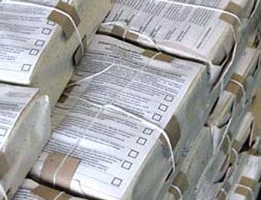 Бюллетени для выборов в Новой Каховке напечатали в Большой Лепетихе