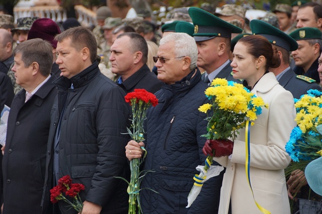 У Херсоні члени партії БПП «Солідарність» взяли участь у святкуваннях до Дня захисника України